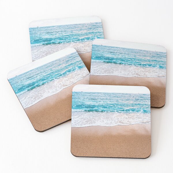 Item preview, Calm Beach Blue Ocean Shore designed and sold by kickingdesigns.