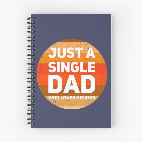 Item preview, Just A Single Dad Who Loves His Kids Retro designed and sold by champagnemoment.