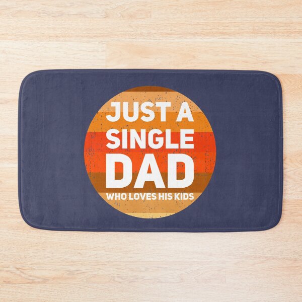 Item preview, Just A Single Dad Who Loves His Kids Retro designed and sold by champagnemoment.
