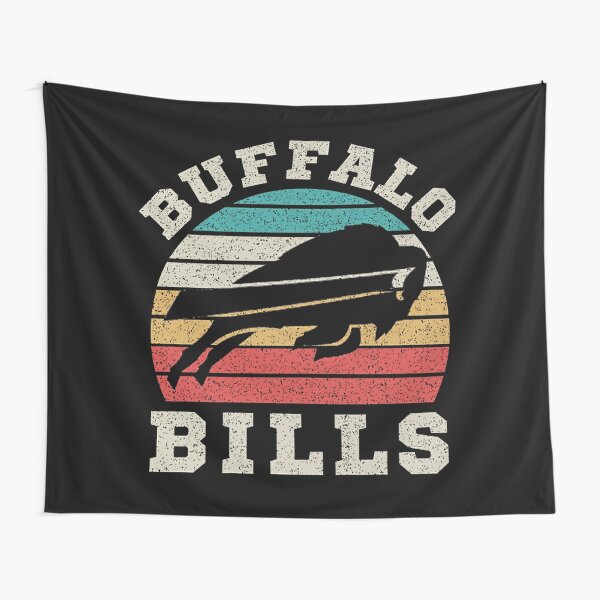 Bills - Vintage Buffalo (Red) - Buffalo Bills - Tapestry