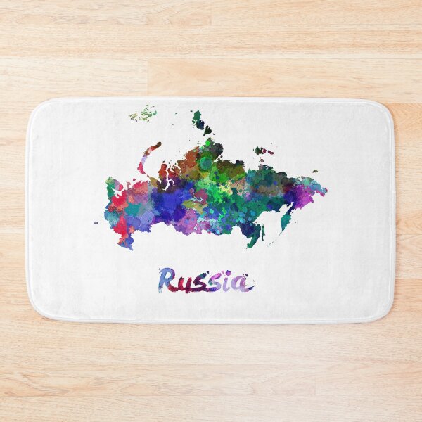 Item preview,  Russia watercolor map designed and sold by paulrommer.