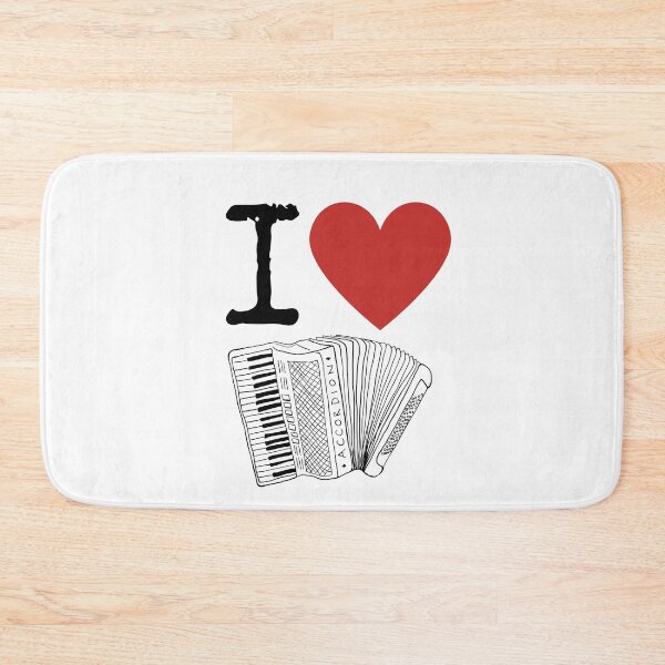 Item preview, I Heart Accordion I Love Accordion - Piano Accordion designed and sold by SavageMyrtle.
