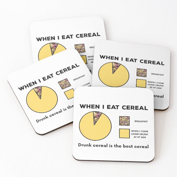 Item preview, Drunk Cereal Is The Best Cereal Gift designed and sold by TTFMerch.