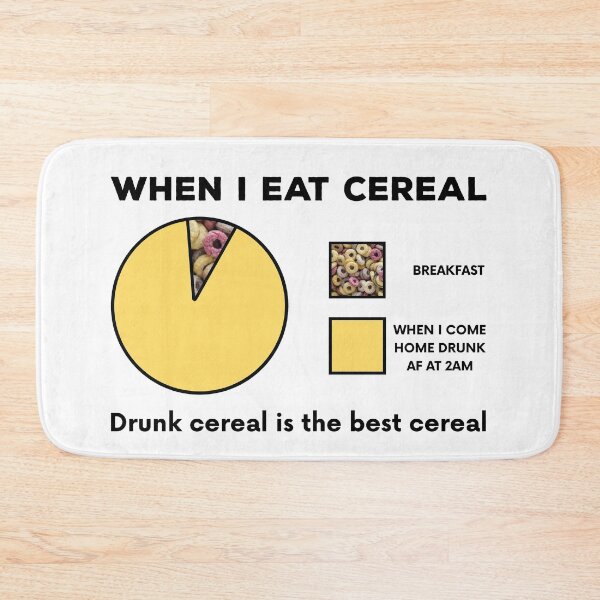 Item preview, Drunk Cereal Is The Best Cereal Gift designed and sold by TTFMerch.