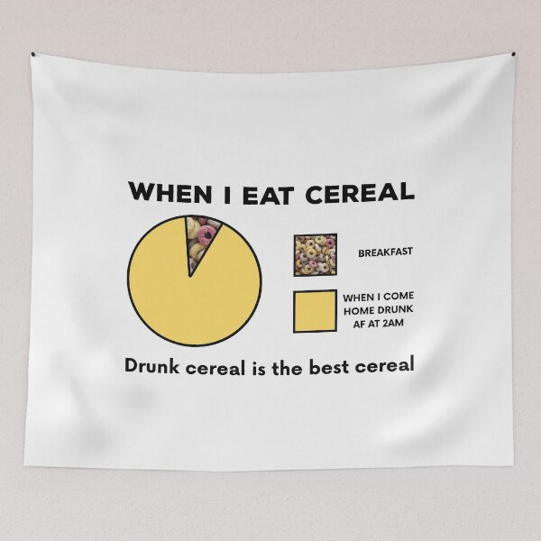 Item preview, Drunk Cereal Is The Best Cereal Gift designed and sold by TTFMerch.