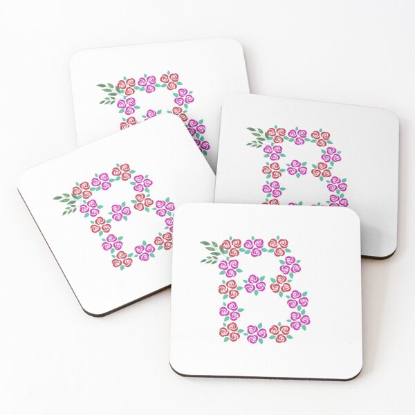 Item preview, Letter B Floral Design  designed and sold by PatternHeavens.