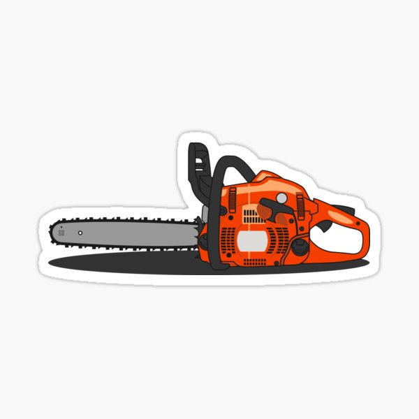 Adesivo Chainsaw Decal Arborist Woodworking, motosserra, adesivo