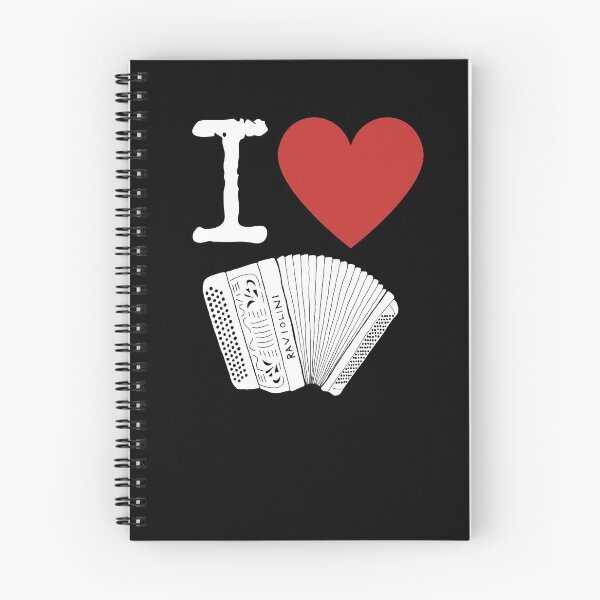 Item preview, I Heart Accordion I Love Accordion - Chromatic Button Accordion designed and sold by SavageMyrtle.