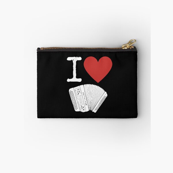 Item preview, I Heart Accordion I Love Accordion - Chromatic Button Accordion designed and sold by SavageMyrtle.