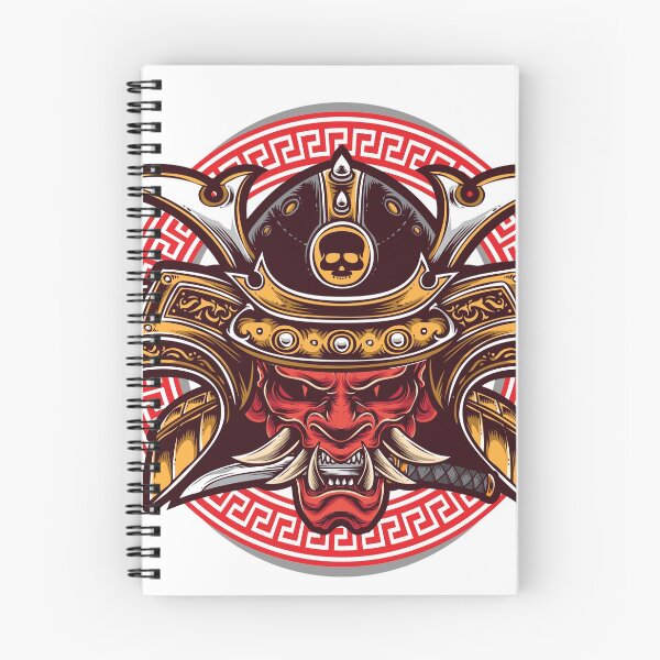Item preview, Oni Samurai Mask Art designed and sold by JTS STORE.