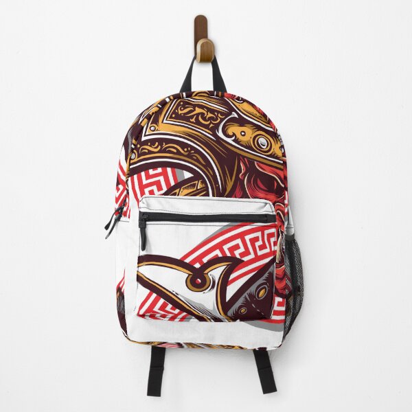 Item preview, Oni Samurai Mask Art designed and sold by JTS STORE.
