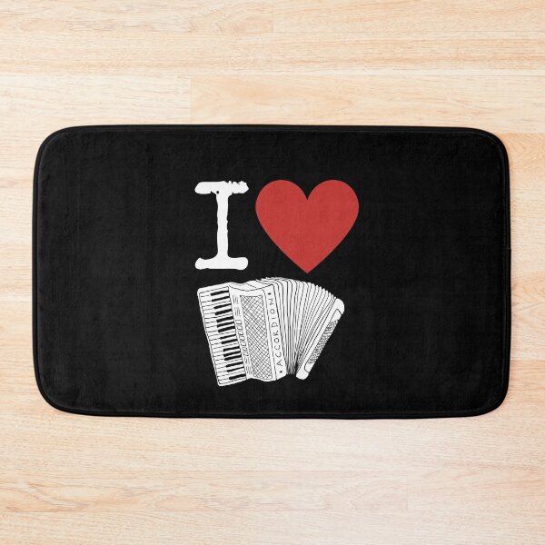 Item preview, I Heart Accordion I Love Accordion - Piano Accordion designed and sold by SavageMyrtle.