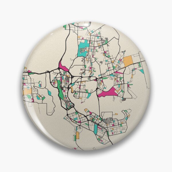 Item preview, Abidjan, Ivory Coast Street Map designed and sold by A Deniz Akerman.