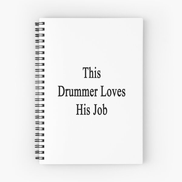 Item preview, This Drummer Loves His Job  designed and sold by supernova23.