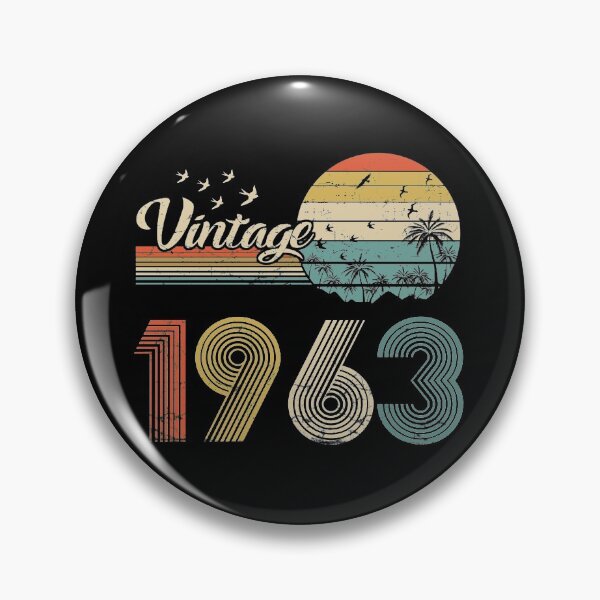 Item preview, Vintage 1963, Born in 1963 Birthday Retro Design, 58th Birthday Gift, 58 Years Old designed and sold by MN-Shop0123.