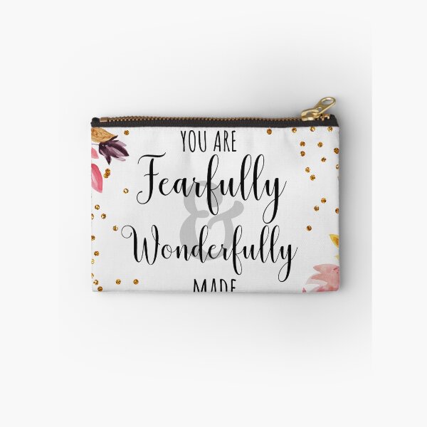Item preview, Watercolor Floral Bible Psalm 139:14 designed and sold by della95.