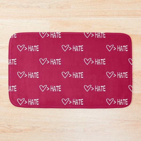Item preview,  Love > Hate T-shirt - Love is Greater Than Hate shirt designed and sold by FunnyDSN.