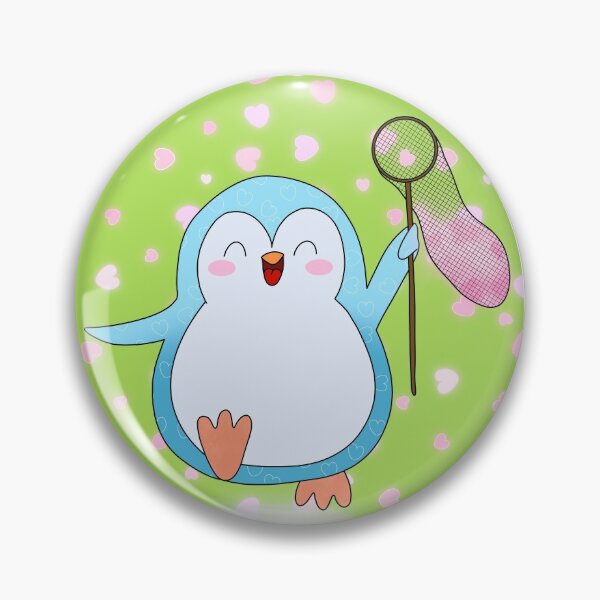 Item preview, Cute penguin catching hearts designed and sold by Soyscrafts.