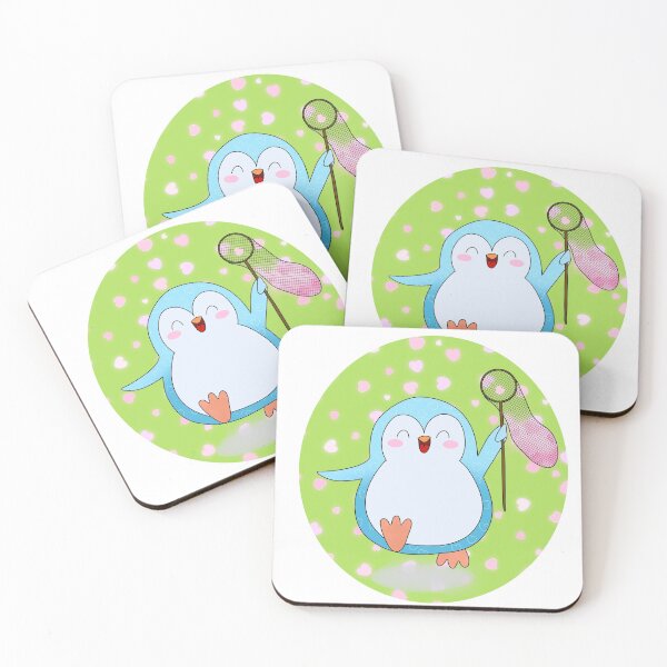 Item preview, Cute penguin catching hearts designed and sold by Soyscrafts.