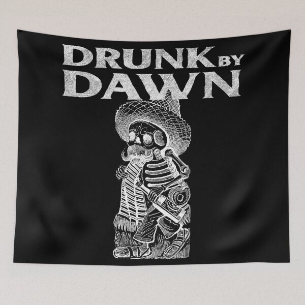 Item preview, Drunk By Dawn Skeleton - Calavera Maderista by JOSÉ GUADALUPE POSADA designed and sold by 10kwas.