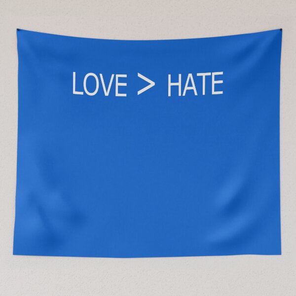 Item preview, Copy of  Love > Hate T-shirt - Love is Greater Than Hate shirt designed and sold by FunnyDSN.