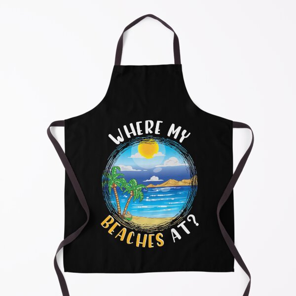 Item preview, Funny Where My Beaches At? Beach Vacation Pun designed and sold by perfectpresents.