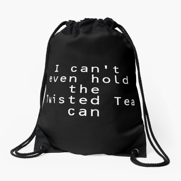 Twisted Tea Meme Drawstring Bag