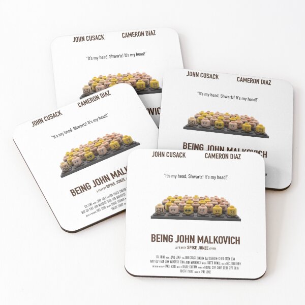 Item preview, Being John Malkovich directed by Spike Jonze with John Cusack 1999 - Original designed Alternative Cult Movie art designed and sold by cinemadnesshirt.