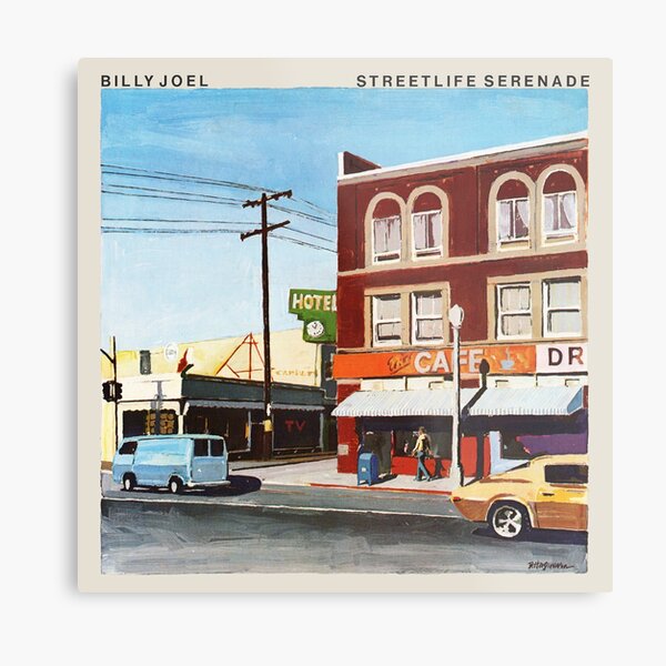 Streetlife serenade Metal Print