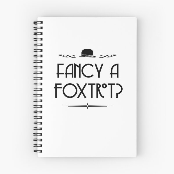 Item preview, Fancy A Foxtrot British English Vintage Retro Design designed and sold by SavageMyrtle.