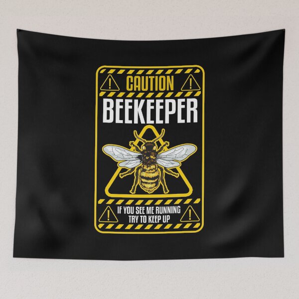 Item preview, Caution Beekeeper If You See Me Run Try To Keep Up designed and sold by perfectpresents.