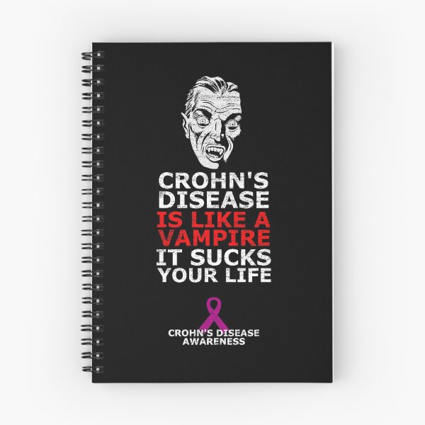 Item preview, Crohn's disease is like a vampire, it sucks your life designed and sold by Markotropoya22.