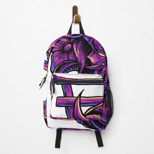Item preview, Purple Oni With Flowers And Snakes Art designed and sold by JTS STORE.