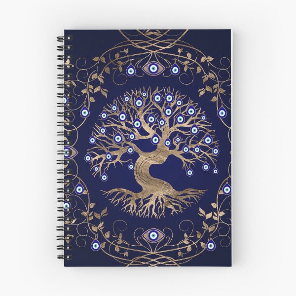 Aperçu de l'œuvre Ornement de mauvais œil arbre de vie créée et vendue par k9printart.