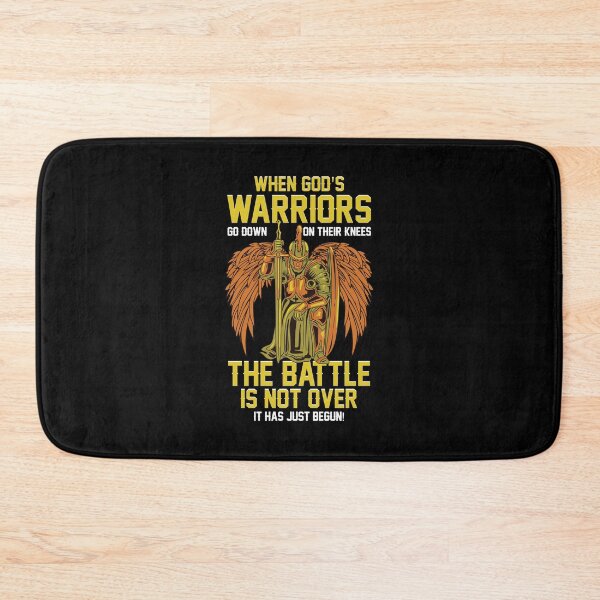 Item preview, When God's Warriors Go Down On Their Knees Battle Warrior designed and sold by perfectpresents.