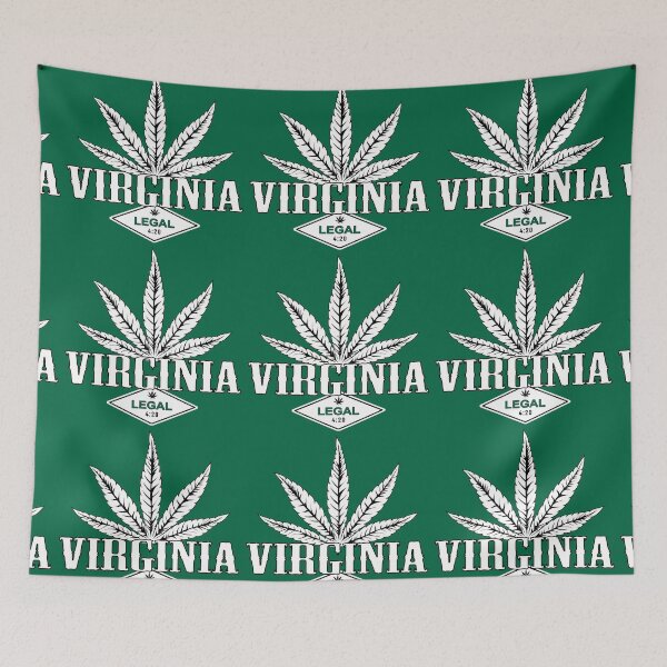 Item preview, Virginia - Cannabis 420 USA Legal Right to Smoke Weed designed and sold by NoMatterLab.