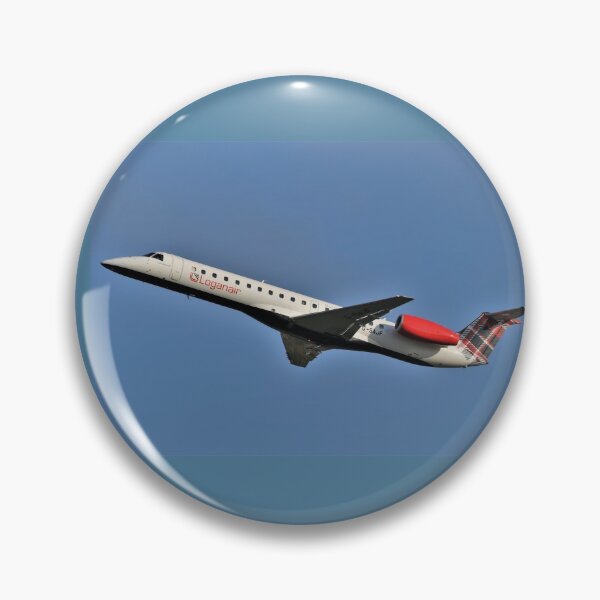 Item preview, Loganair E145 launching out of EMA designed and sold by JulietWhiskey.