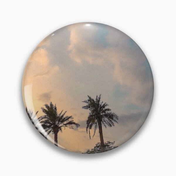 Item preview, ~ Cloudy sky with palms  designed and sold by sahereative-03.