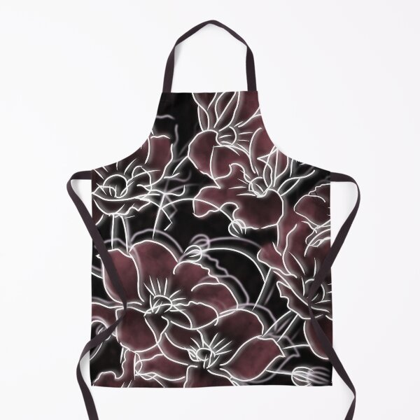 Item preview, Pink Flowers on Black designed and sold by arialiuia.