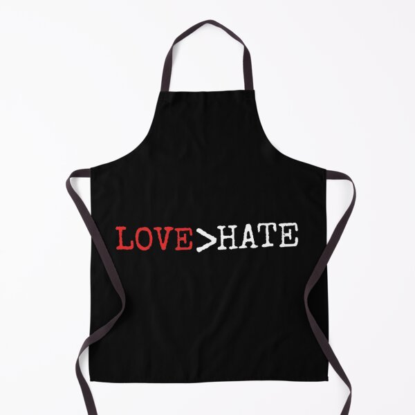 Item preview, love > hate, tee, birthday gift, gift, anti racism shirt, designed and sold by ASsi-Eve.