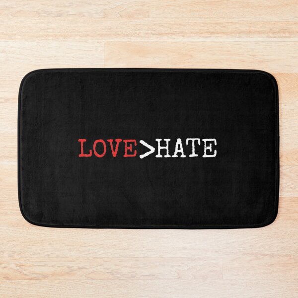 Item preview, love > hate, tee, birthday gift, gift, anti racism shirt,  designed and sold by ASsi-Eve.