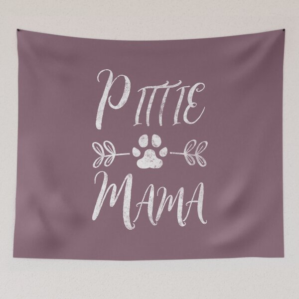 Item preview, Pittie Mama Shirt Pitbull Lover Gift Pit Bull Funny Dog Mom designed and sold by KuznecovaDesign.