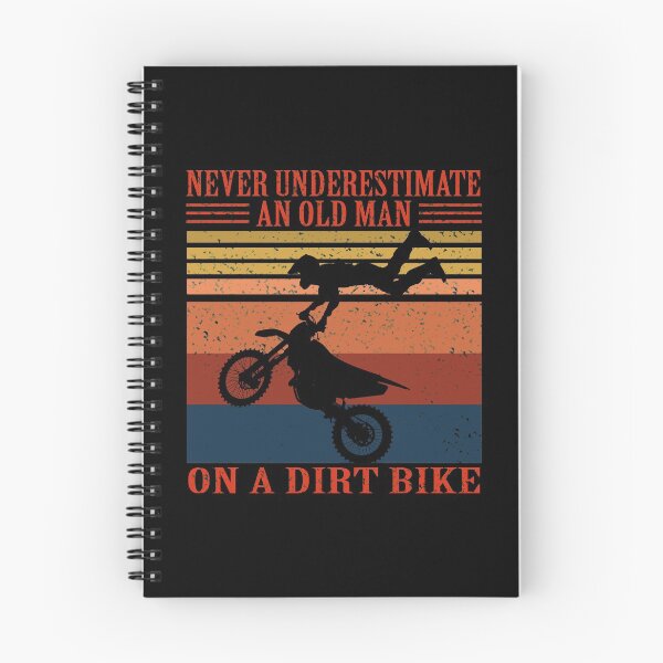 Item preview, never underestimate an old man on a dirt bike designed and sold by Soithside87.