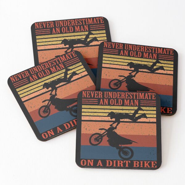 Item preview, never underestimate an old man on a dirt bike designed and sold by Soithside87.