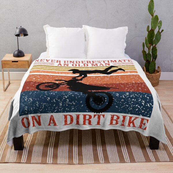 Item preview, never underestimate an old man on a dirt bike designed and sold by Soithside87.