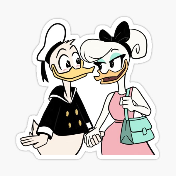 Daisy Duck Say Hi Cute Sticker for Sale by DonaldUS