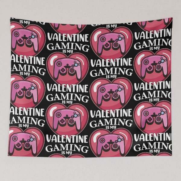 Item preview, Gaming Is My Valentine | Games Addiction designed and sold by GravitiTees.