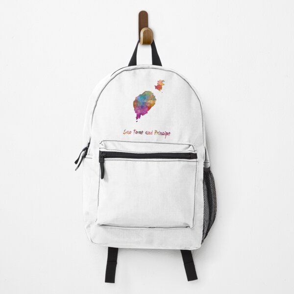 Item preview, Watercolor map sao tome and principe designed and sold by paulrommer.