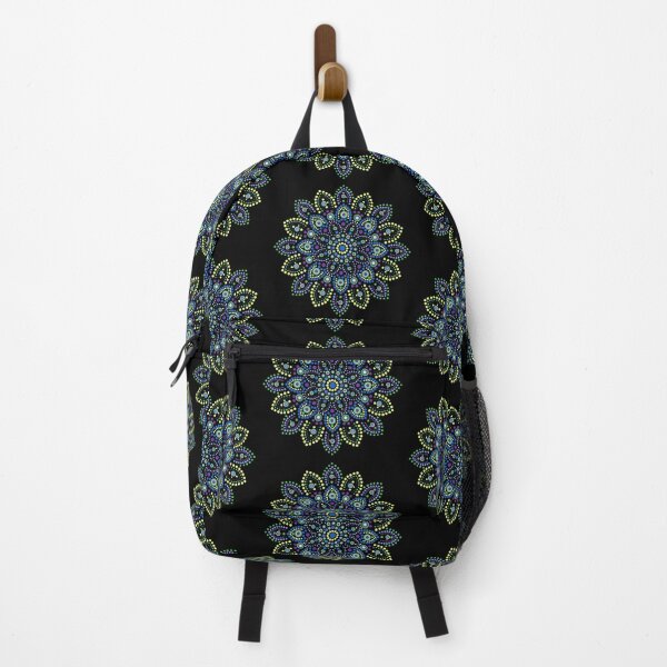 Item preview, Mandala Dot Art (Cool Colors) designed and sold by avejane.