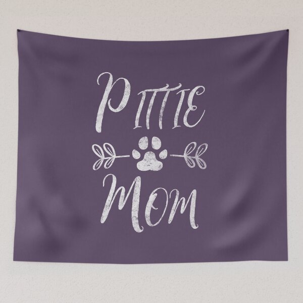 Item preview, Pittie Mom Shirt Pitbull Lover Gift Pit Bull Funny Dog Mom designed and sold by KuznecovaDesign.
